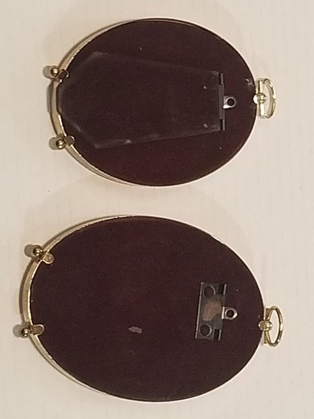 Vintage Pair of Convex Glass Frames - Gallery Wall - Picture 7 of 10